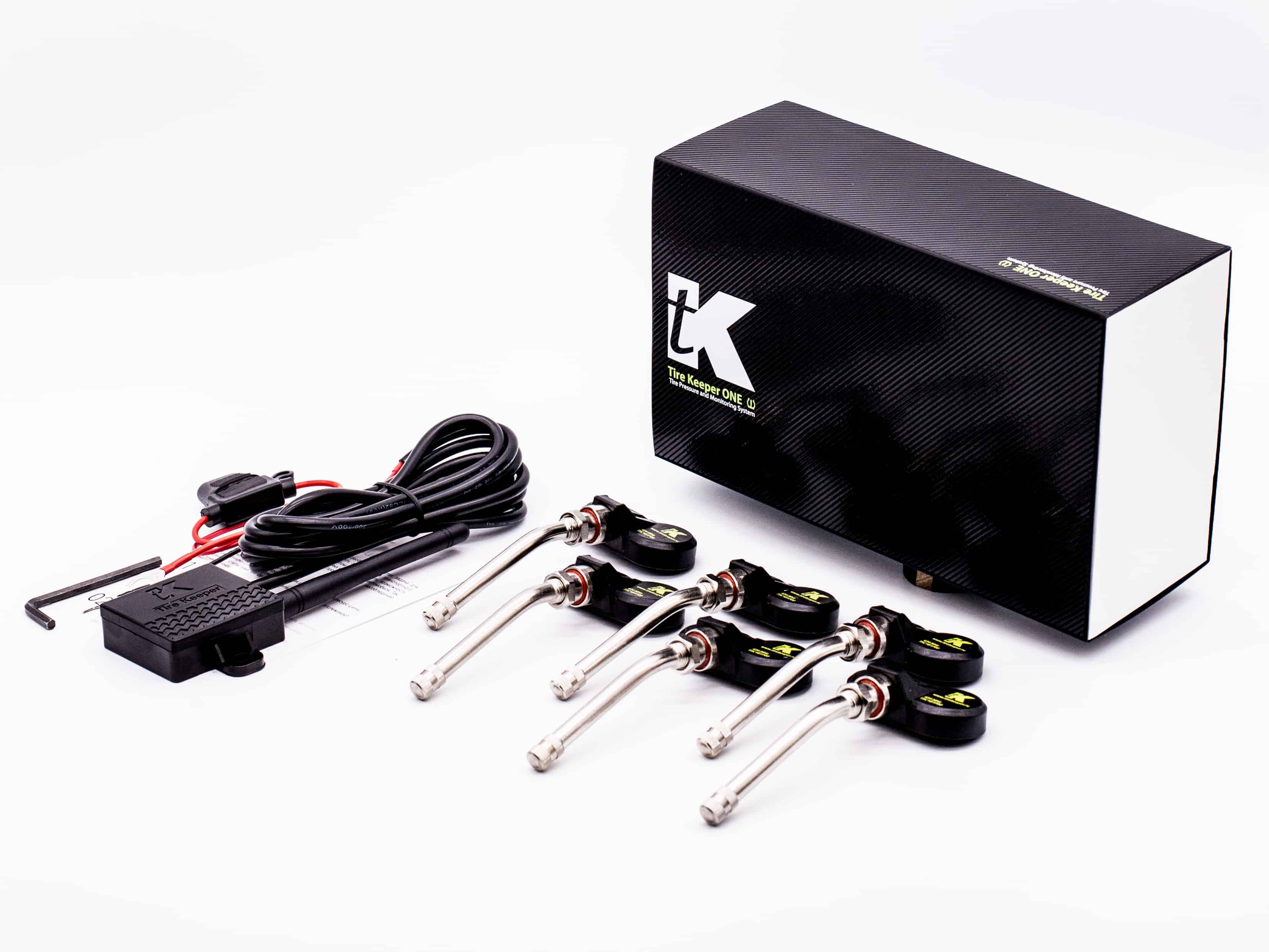 Pressure sensors for 6 wheels